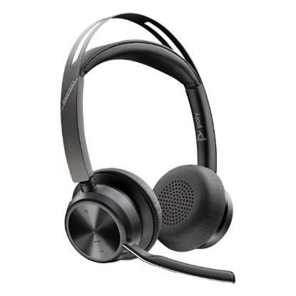 Imagem de Headset Call Center Poly Voyager Focus 2 USB Preto