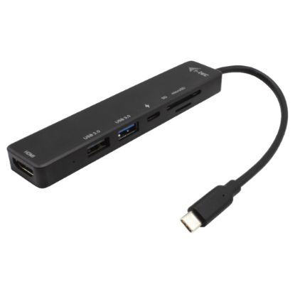 Imagem de Docking Station i-tec Type-C Multiport 5-em-1 C31TRAVELEASYDOCKPD Preto