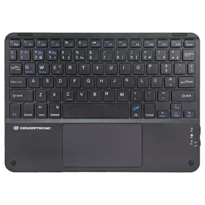 Imagem de Teclado Conceptronic TOBIN01BPT Wireless Preto (PT)