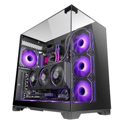 Imagem de Caixa Mars Gaming MC-VISION Preta (ATX) (Vidro Temperado)