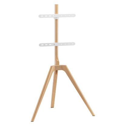 Imagem de Suporte Chão Tripé p/ Ecrã 32"/65" Napofix FMT400F Branco