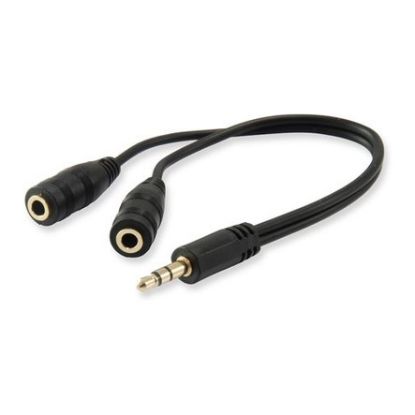Imagem de Cabo Adaptador Audio 3.5mm p/ Dual 3.5mm Equip M/F (Splitter)