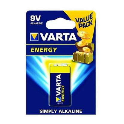 Imagem de Pilha Alcalina VARTA High Energy 6LR61 9V