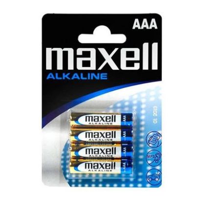 Imagem de Pack4 Pilhas Maxell Alkaline LR3 1.5V AAA