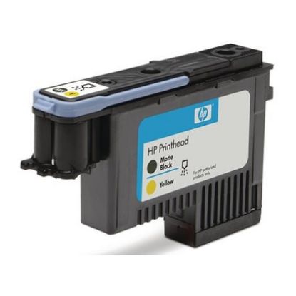 Imagem de Cabeça de Impressão HP Designjet 72 Preto Mate/Amarelo