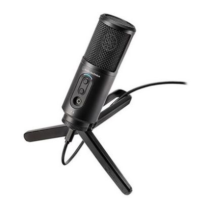 Imagem de Microfone Audio-Technica ATR-2500x-USB c/ Tripé Preto