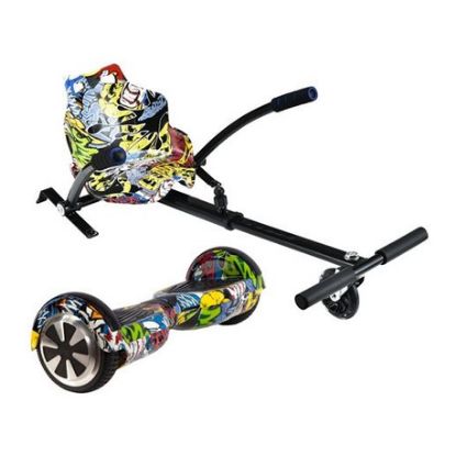 Imagem de Hoverboard UrbanGlide 65 Lite + Kart Pilot Multicolor