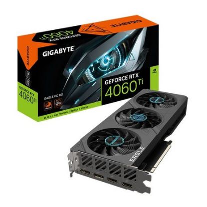 Imagem de Placa Gráfica Gigabyte GeForce RTX 4060 Ti EAGLE OC 8GB DLSS3