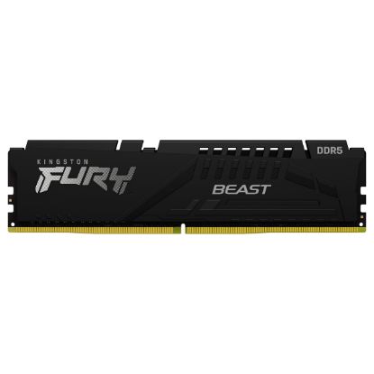 Imagem de Dimm DDR5 8GB Kingston CL36 EXPO 5200MT/s 1Rx16 Fury Beast Preta
