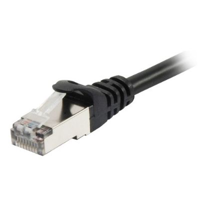 Imagem de Cabo de Rede RJ45 Equip Cat.6A S/FTP Preto - 20Mtr