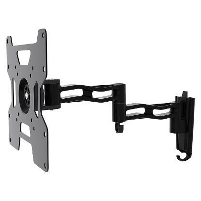Imagem de Suporte Parede p/ Ecrã 17"/37" Haeger Triple Tilt & Swivel Inclinável/Giratório Preto