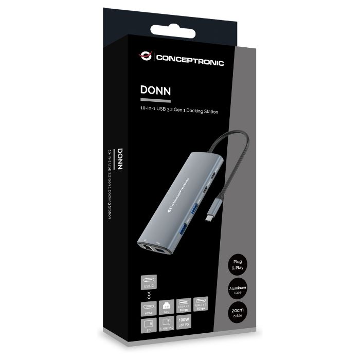 Docking station usb-c a hdmi resolución hasta 4k