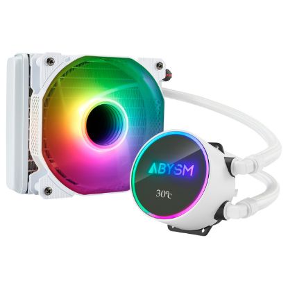 Imagem de Cooler CPU Abysm Arctic 120 ARGB Liquid Branco