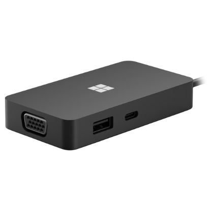 Imagem de Docking Station Microsoft Multiport 5-em-1 Surface Travel Hub Preta