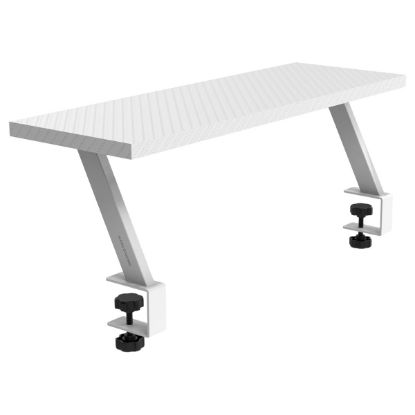 Imagem de Suporte Mesa p/ Ecrã Mars Gaming MGDS Branco