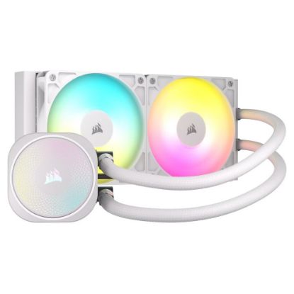 Imagem de Cooler CPU Corsair Nautilus ARGB Liquid 240mm Branco