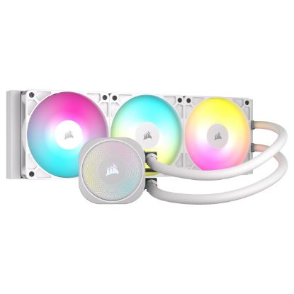 Imagem de Cooler CPU Corsair Nautilus ARGB Liquid 360mm Branco