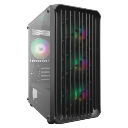 Imagem de Caixa Zolyd Vyntrix ARGB Preta (Micro-ATX) (Vidro Temperado)