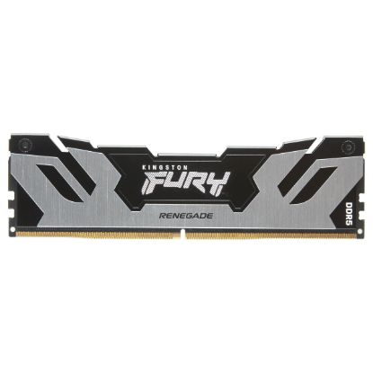 Imagem de CUDimm DDR5 24GB Kingston CL40 8400Mhz Fury Renegade Prateada