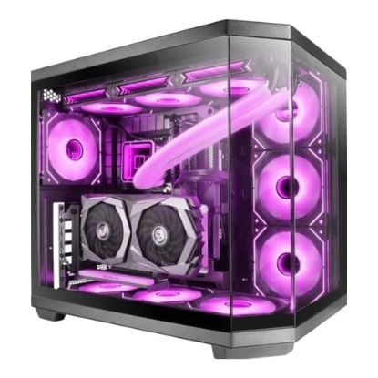 Imagem de Caixa Mars Gaming MC-3TCOREM Preta (Micro-ATX) (Vidro Temperado)