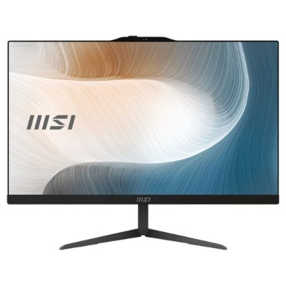 Imagem de Computador MSI AiO Modern AM242P 1MG-1606PT 23.8" i5 16GB SSD 512GB Iris Xe Graphics W11 Pro Preto c/ Webcam