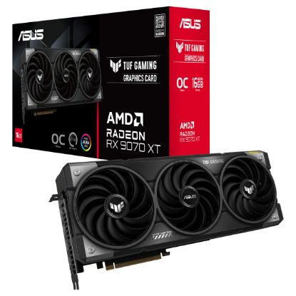 Imagem de Placa Gráfica Asus Radeon RX 9070 XT TUF GAMING OC 16GB