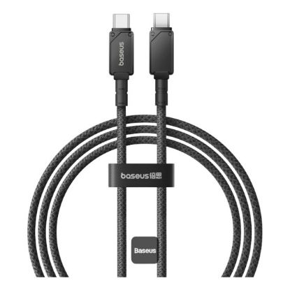 Imagem de Cabo Type-C p/ Type-C Baseus Unbreakable Series Fast Charging 100W Preto - 2Mtr