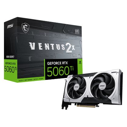 Imagem de Placa Gráfica MSI GeForce RTX 5060 Ti VENTUS 2X OC PLUS 8G DLSS4