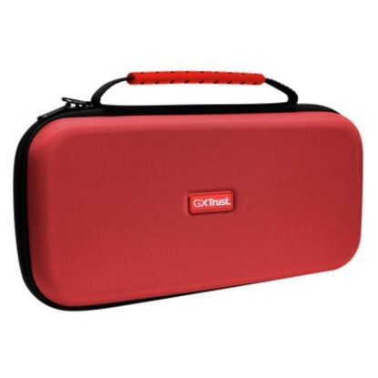 Imagem de Bolsa Trust Gaming GXT 1251RB XL p/ Nintendo Switch 2 Vermelha/Azul