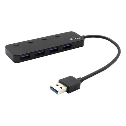Imagem de Hub USB3.0 4x USB3.0 c/ Interruptor individual On/Off i-tec