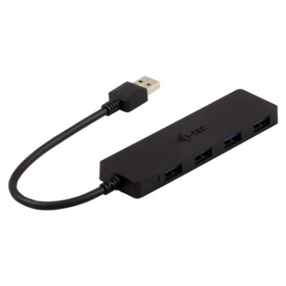 Imagem de Hub USB3.0 4x USB3.0 i-tec Preto