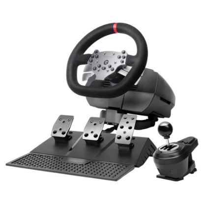 Imagem de Kit Mars Gaming MWH-RSX (Base Volante /Volante /Pedais /Mudanças) (PC/PS4/Xbox Series S/X)