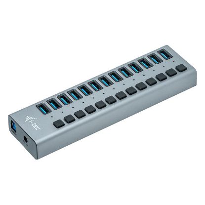 Imagem de Hub USB3.0 13x USB3.0 + Adaptador de energia 60W i-tec