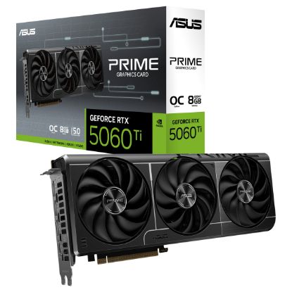 Imagem de Placa Gráfica Asus GeForce RTX 5060 Ti PRIME OC 8GB DLSS4