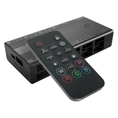 Imagem de Controlador de Ventoinhas Mars Gaming PWM ARGB c/ Comando