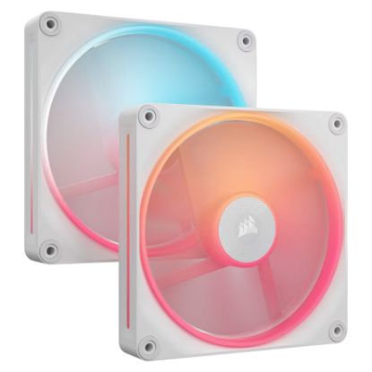 Imagem de Ventoinha 140mm Corsair iCUE Link LX140-R RGB PWM Branca (Pack2)