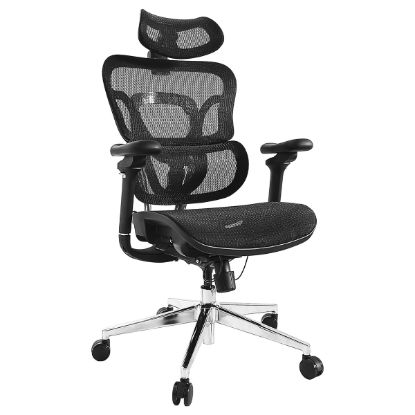 Imagem de Cadeira de Escritório Ergonómica Premium Equip 651051 Preta