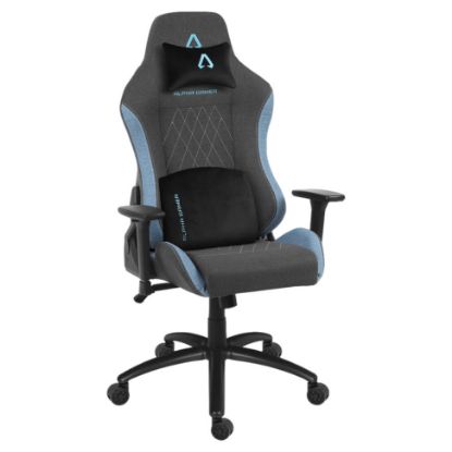 Imagem de Cadeira Gaming Alpha Gamer Gaia Fabric Cinza/Azul V2