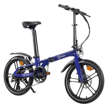 Imagem de Bicicleta Elétrica Youin Marbella Dobrável 20" 250W Azul