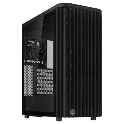 Imagem de Caixa Asus ProArt PA401 Wood Edition Preta (ATX) (Vidro Temperado)