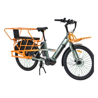 Imagem de Bicicleta Elétrica Youin Berlin Pro Cargo 20" 250W Preta
