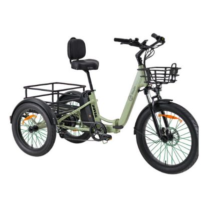 Imagem de Triciclo Elétrico Youin Dover Cargo 20" 250W Preta