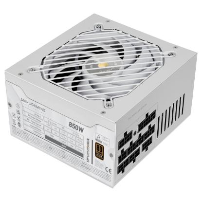 Imagem de Fonte Mars Gaming MPB850SIM 80Plus Bronze Branca