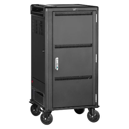 Imagem de Carrinho de Carregamento e Armazenamento Ewent EW1702 Móvel p/ 30 Portáteis/Tablets