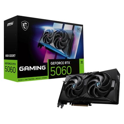 Imagem de Placa Gráfica MSI GeForce RTX 5060 GAMING OC 8G DLSS4