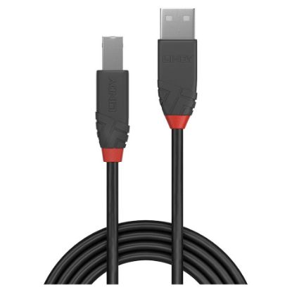 Imagem de Cabo USB2.0 TipoA-B Lindy Preto - 10Mtr