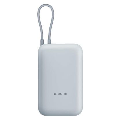 Imagem de Powerbank 10000mAh Xiaomi c/ Cabo Integrado Type-C 22.5W Azul