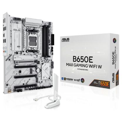 Imagem de Motherboard Asus SktAM5 - MAX GAMING B650E WIFI WHITE