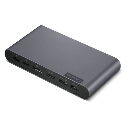 Imagem de Docking Station Lenovo Type-C Multiport Business Dock Universal 90W Preta