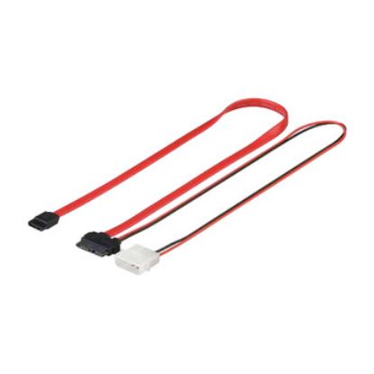Imagem de Cabo SATA Slimline Dados e Alimentação  - 30cm